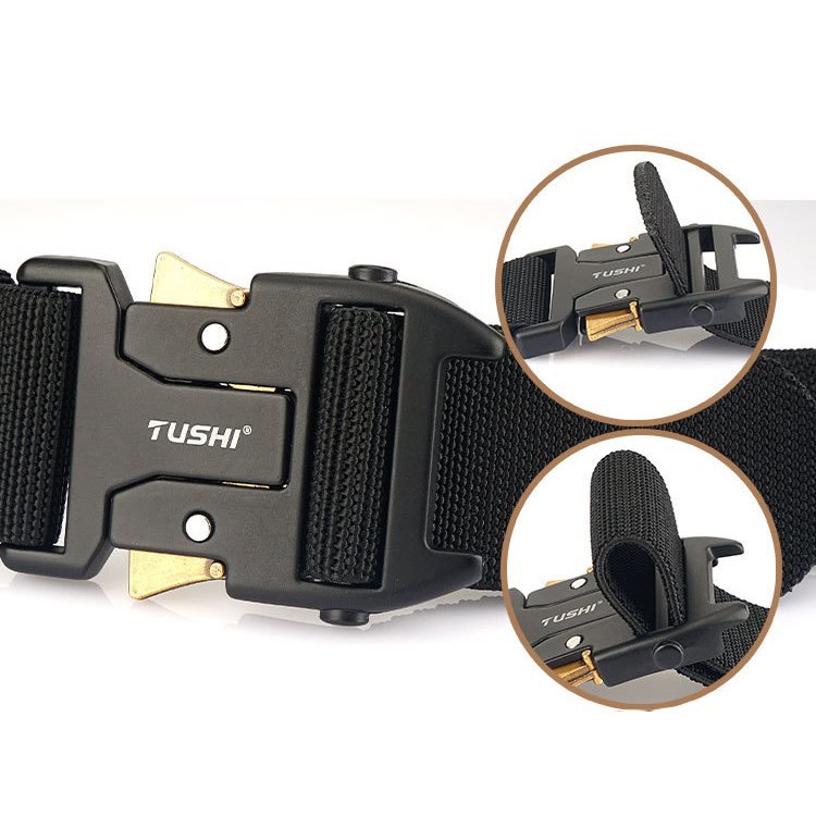 Men's Outdoor Sports Nylon Canvas Belt