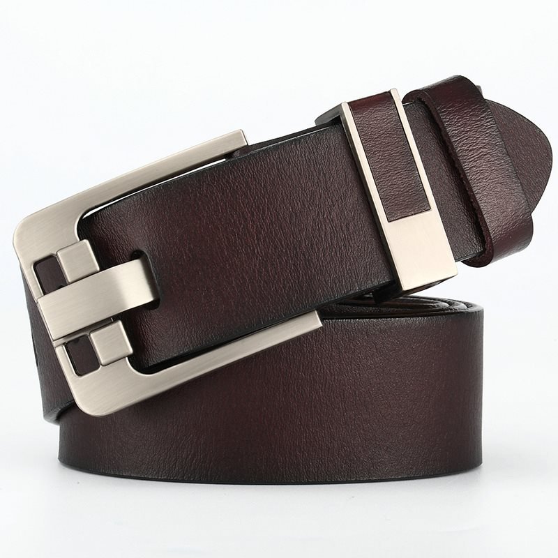 Vintage Men's Simple Pin Buckle Belt