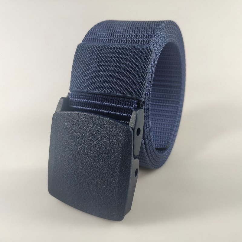 Plastic Buckle Nylon Tactical Belt Men's Outdoor Quick-drying Durable Hypoallergenic Canvas Military Training Belt