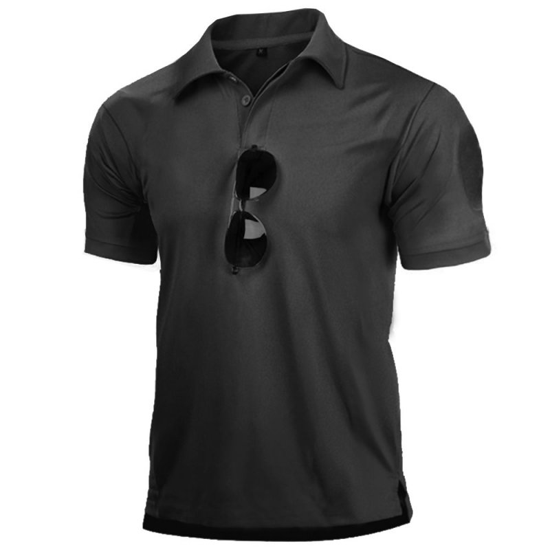 Men's Outdoor Tactical Quick Dry Polo T-Shirt