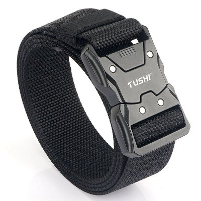 Men's Outdoor Training Nylon Tactical Quick Release Buckle Tooling Belt