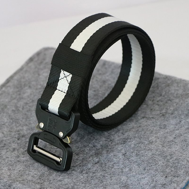 Functional Tactical Belt Trend Black Buckle Outdoor Wild Camouflage Pants Belt Men's Training Belt