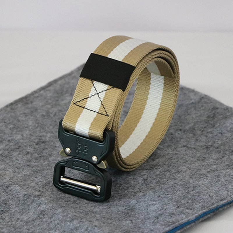 Functional Tactical Belt Trend Black Buckle Outdoor Wild Camouflage Pants Belt Men's Training Belt
