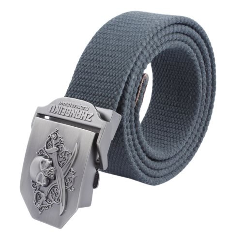 Men's Skull Pirate Braided Belt