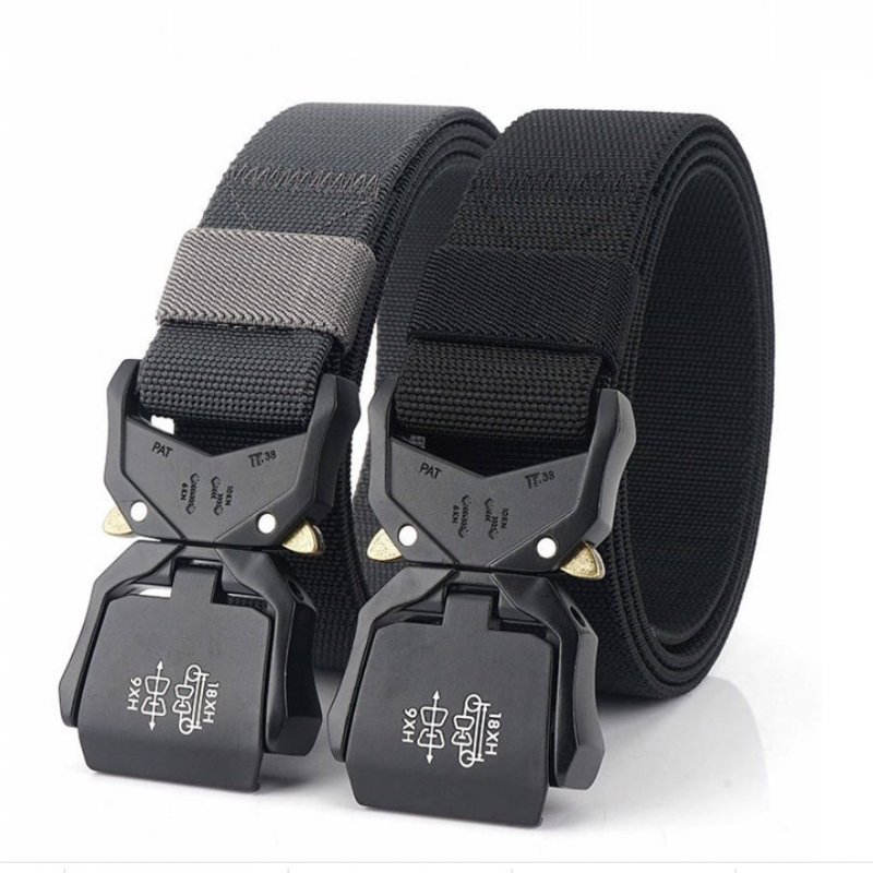 Outdoor Tactical Belt Quick Release Aluminum Alloy Outer Belt