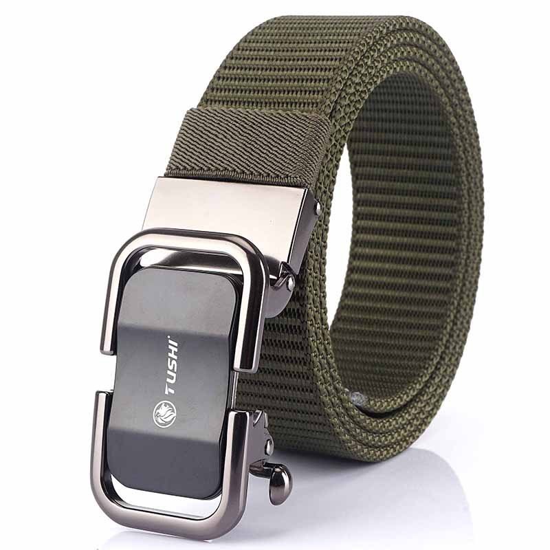 Outdoor Leisure Automatic Buckle Nylon Belt