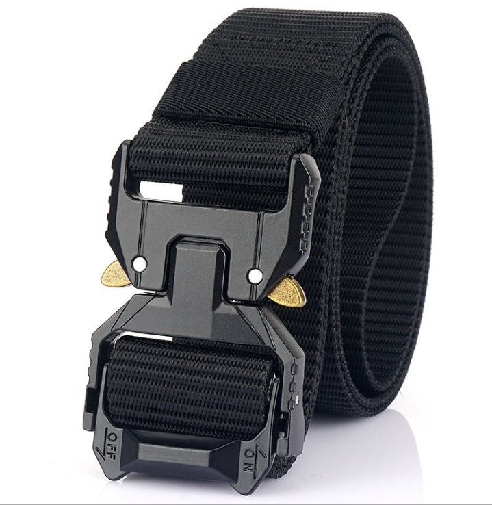 Men's Outdoor Training Tank Pattern Belt Sports Pants Belt