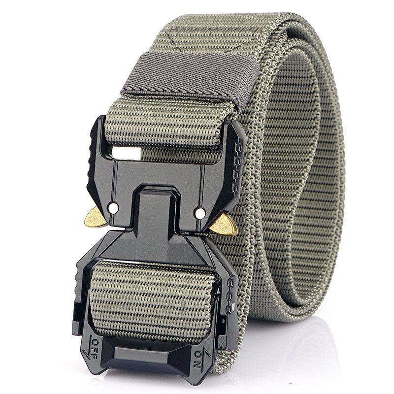 Men's Outdoor Training Tank Pattern Belt Sports Pants Belt