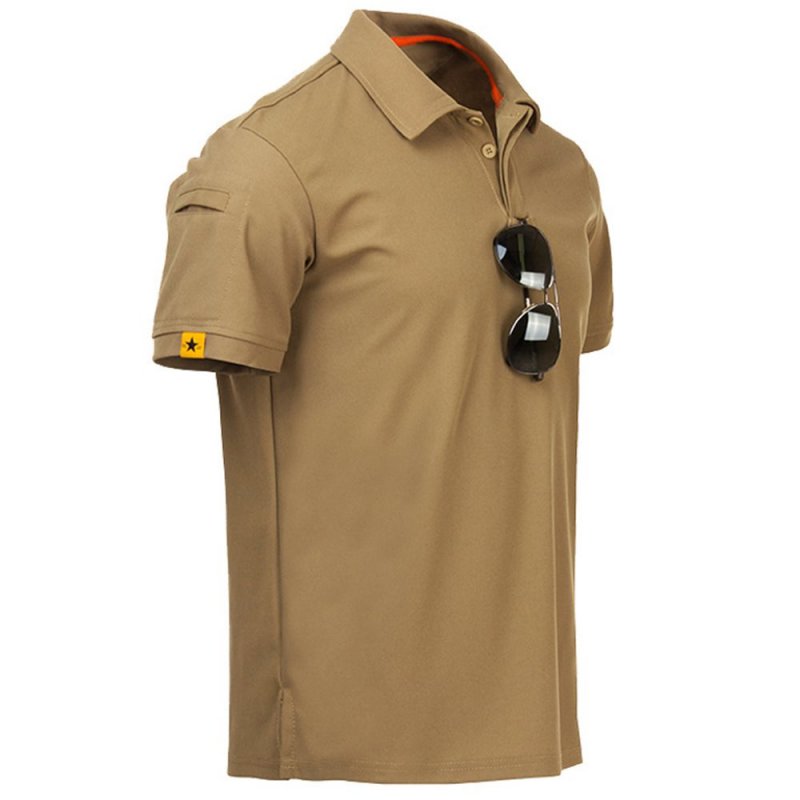 Men's Outdoor Tactical Quick Dry Polo T-Shirt