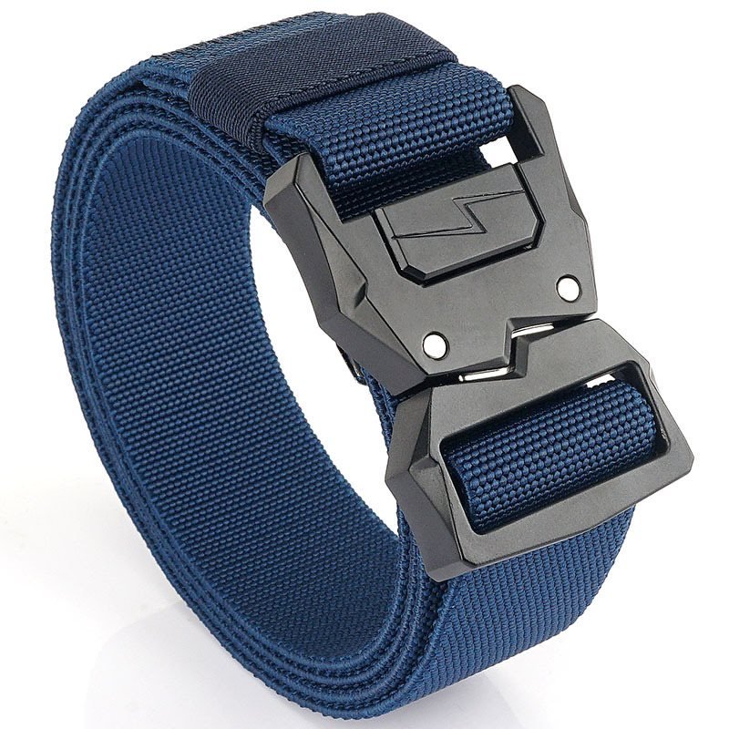 Lightning Tactical Buckle Men's Elastic Belt