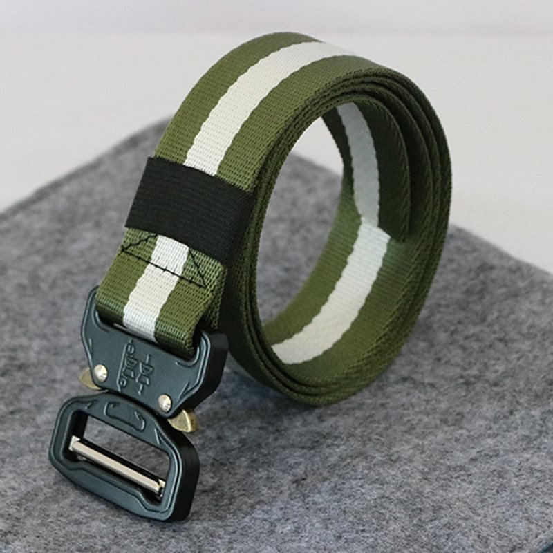 Functional Tactical Belt Trend Black Buckle Outdoor Wild Camouflage Pants Belt Men's Training Belt