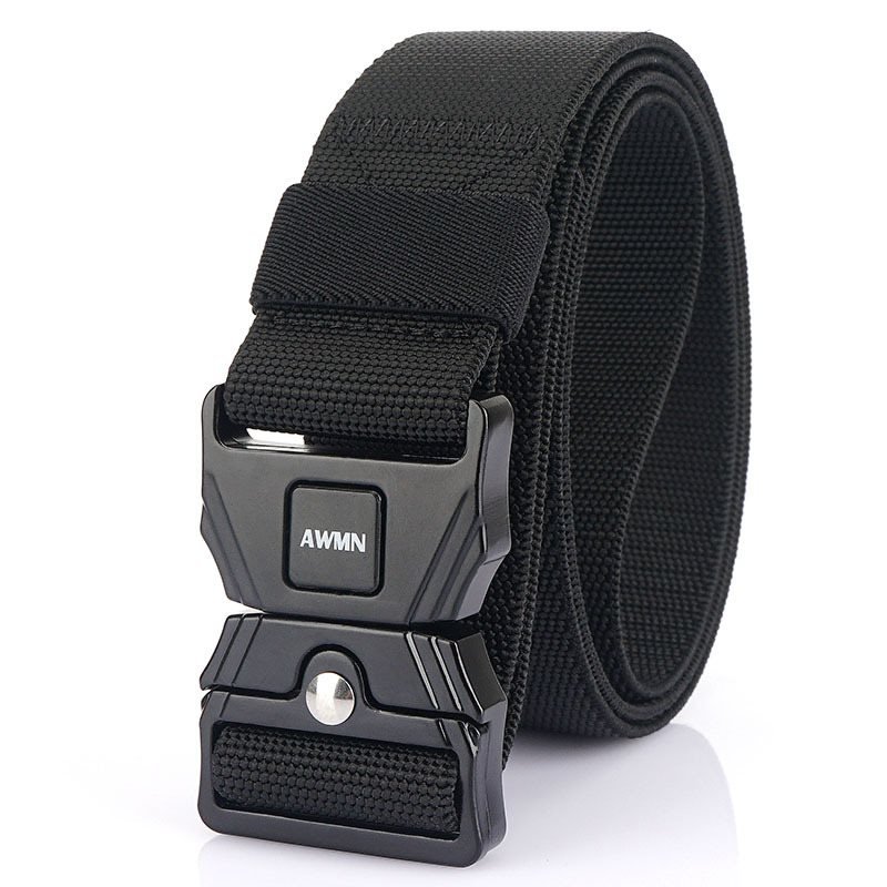 Men's Magnetic Buckle Tactical Outdoor Sports And Leisure Nylon Belt