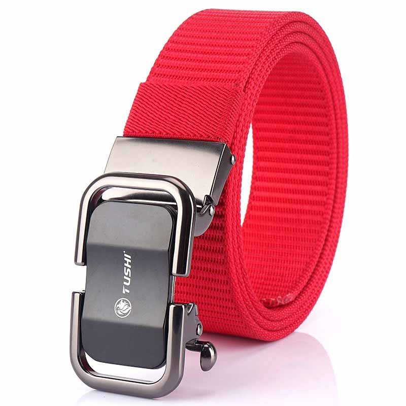 Outdoor Leisure Automatic Buckle Nylon Belt