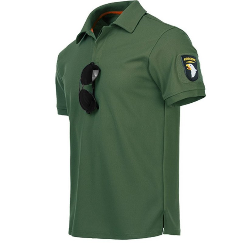 Men's Outdoor Tactical Quick Dry Polo T-Shirt