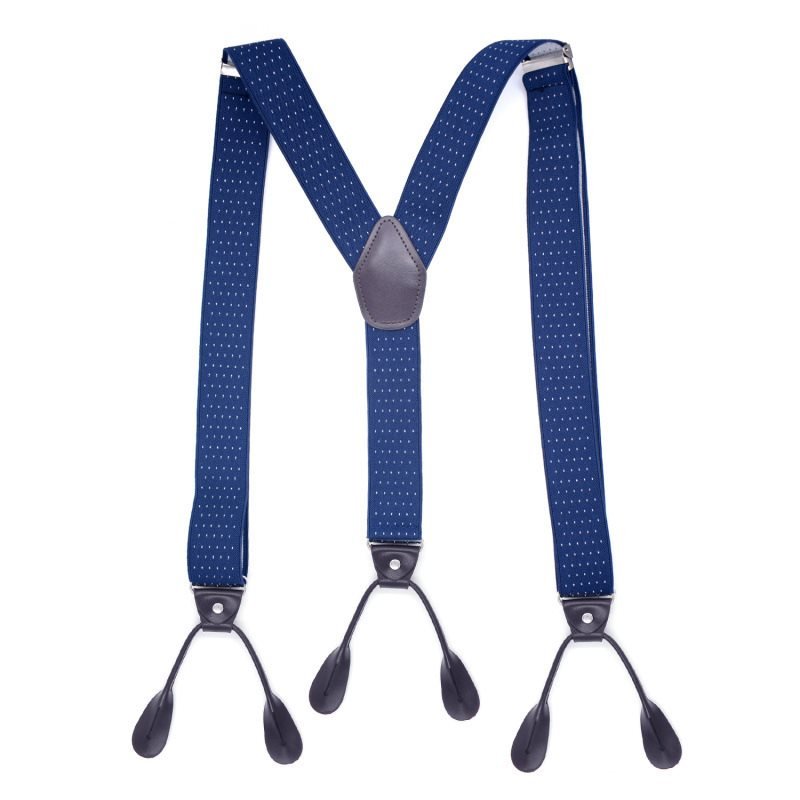British Style Button Suspenders