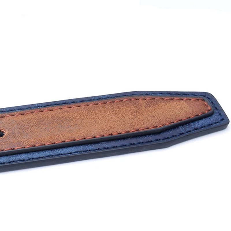 Men's Casual Pu Leather Pin Buckle Belt