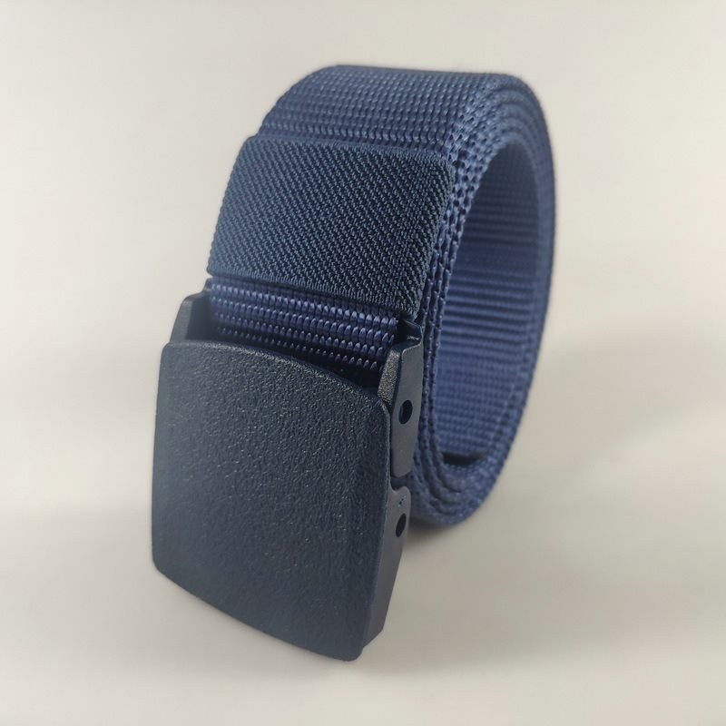 Plastic Buckle Nylon Tactical Belt Men's Outdoor Quick-drying Durable Hypoallergenic Canvas Military Training Belt