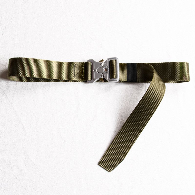 Buckle Canvas Belt Buckle Outdoor Military Training Nylon Tactical Belt