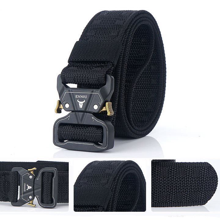 Men's Outdoor Quick Release Nylon Tactical Belt