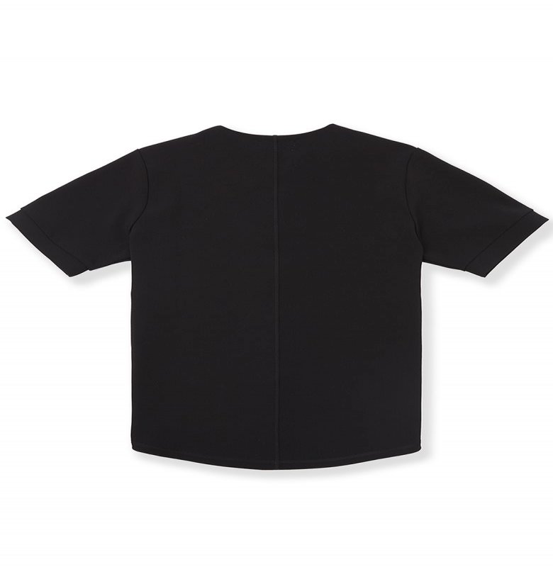 Solid Color Polo Shirt Without Zipper