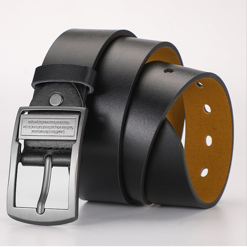 Men's Casual Retro Pin Buckle PU Leather Belt