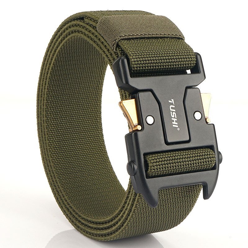 Men's Outdoor Sports Nylon Canvas Belt