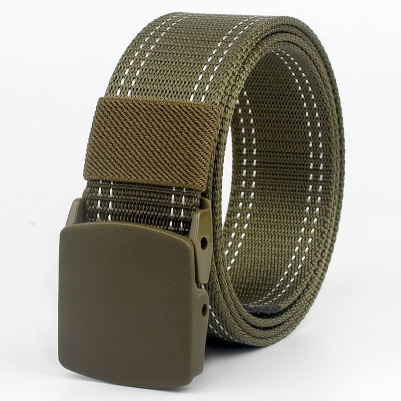 Mens Outdoor Nylon Tactical Belt
