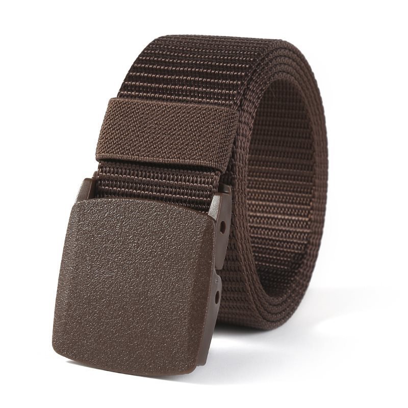 Men And Women Outdoor Tactics Adjustable Canvas Wear-Resistant Belt
