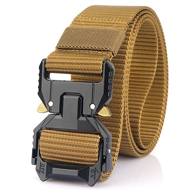 Men's Outdoor Training Tank Pattern Belt Sports Pants Belt