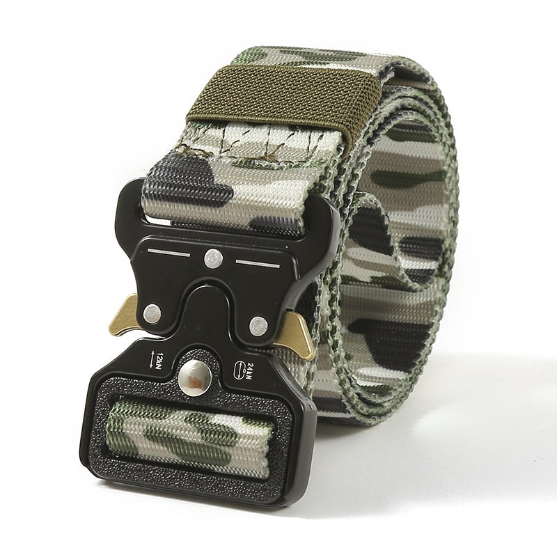 Cobra Nylon Belt Functional Tactical Belt Belt Men's Tide Overalls Canvas Special Forces Outdoor Belt