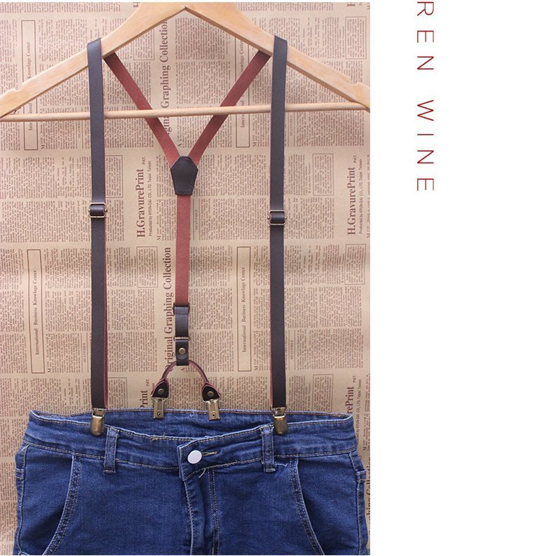 Original Handmade Leather Vintage Jeans Strap