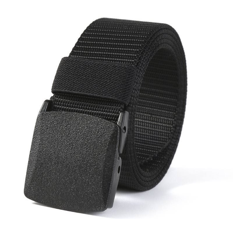 Men And Women Outdoor Tactics Adjustable Canvas Wear-Resistant Belt