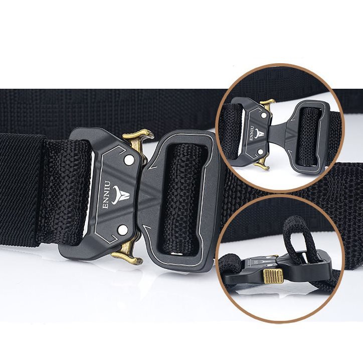 Men's Outdoor Quick Release Nylon Tactical Belt