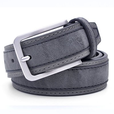 Men's Casual Pu Leather Pin Buckle Belt