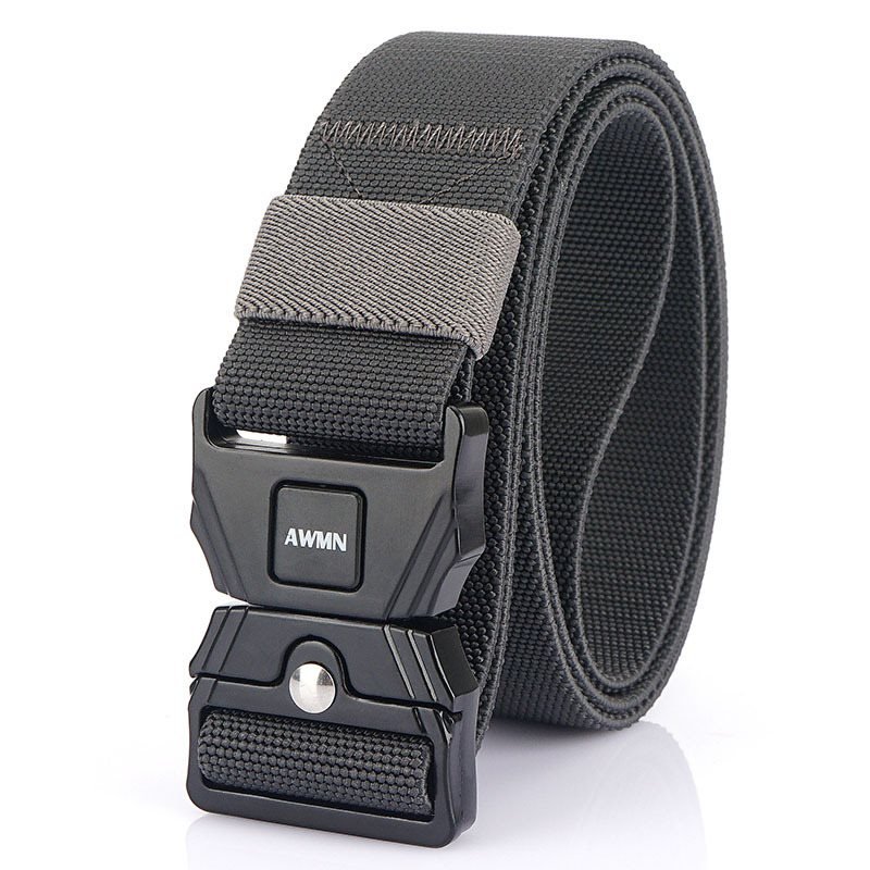 Men's Magnetic Buckle Tactical Outdoor Sports And Leisure Nylon Belt