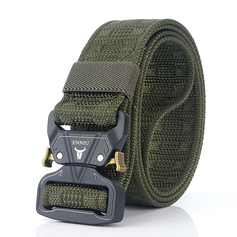 Men's Outdoor Quick Release Nylon Tactical Belt