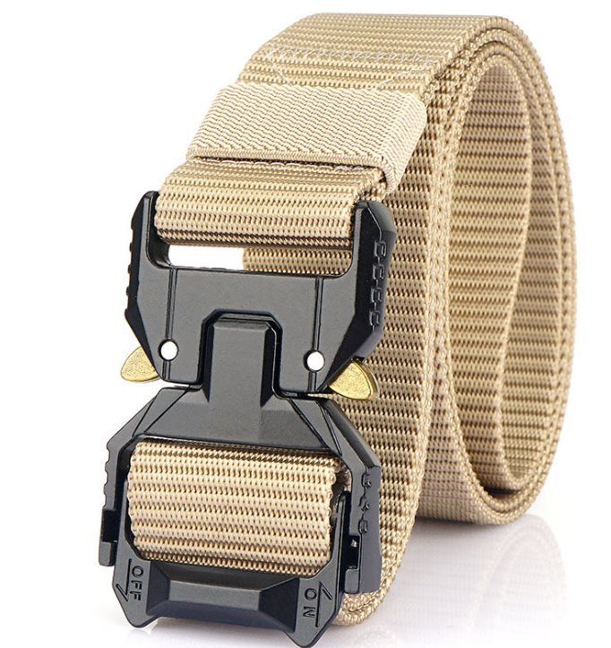 Men's Outdoor Training Tank Pattern Belt Sports Pants Belt