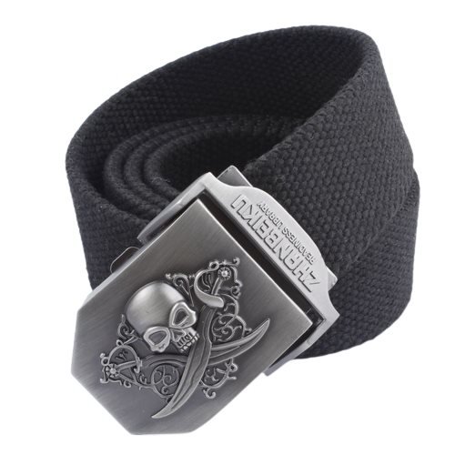 Men's Skull Pirate Braided Belt