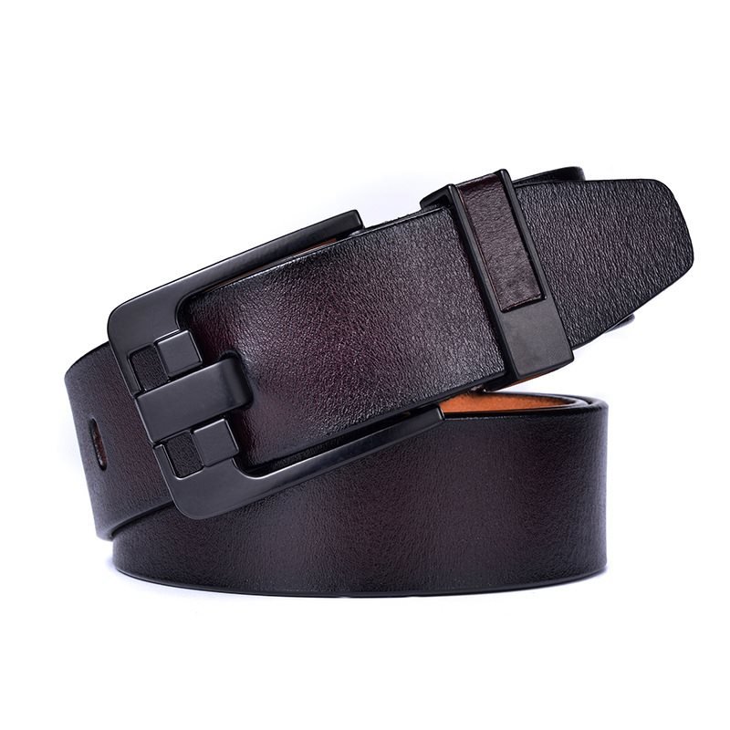 Vintage Men's Simple Pin Buckle Belt
