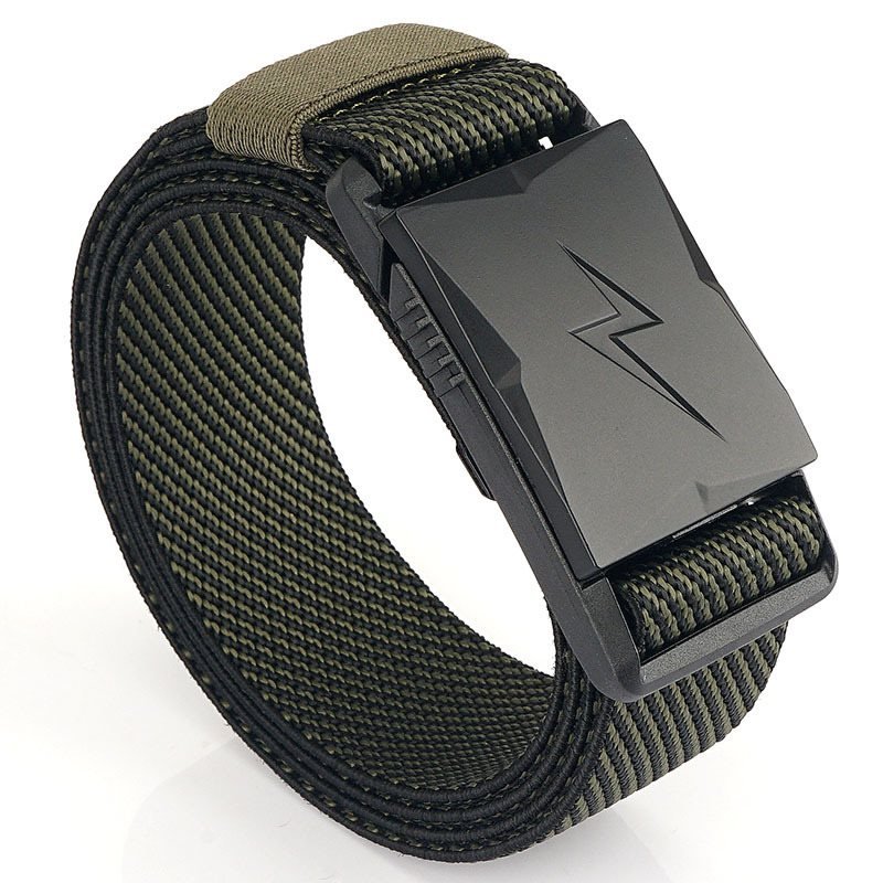 Lightning Men's Outdoor Tactical Nylon Belt