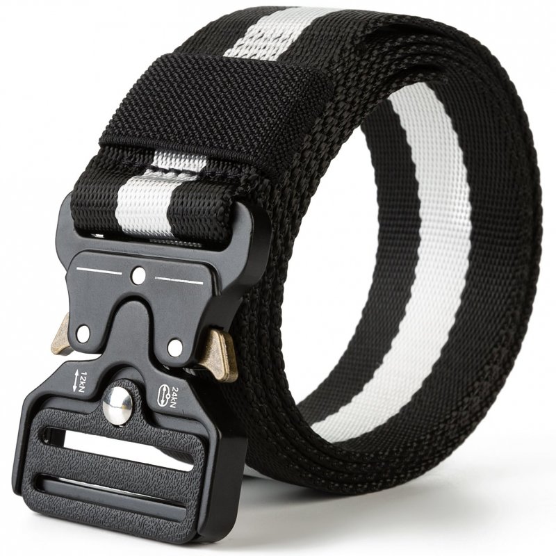 3.8CM Mountaineering Camping Multifunctional Military Training Belt Cobra Buckle Nylon Tactical Belt Customizable Printing