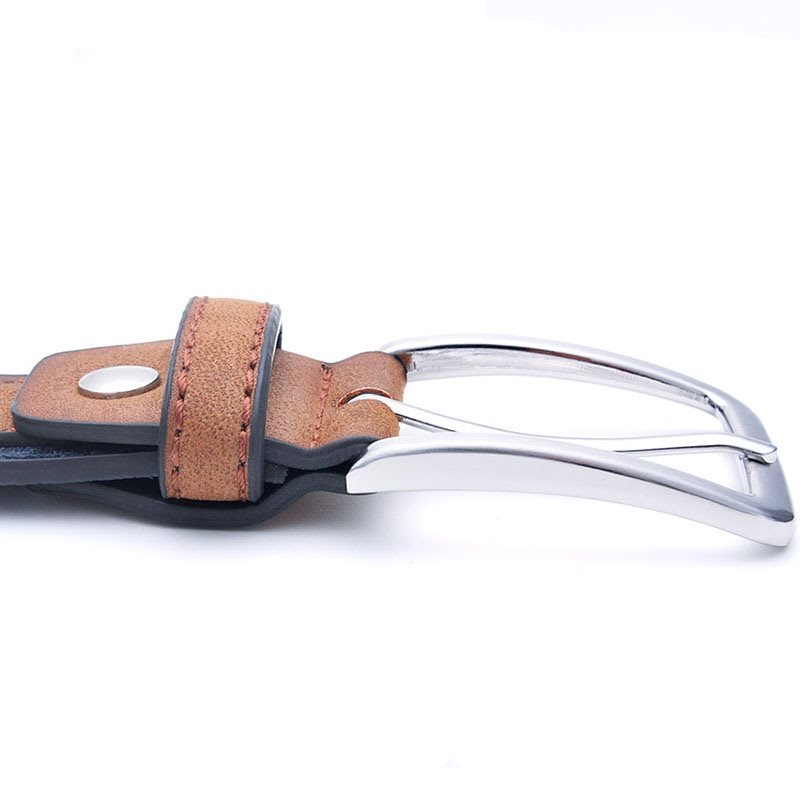 Men's Casual Pu Leather Pin Buckle Belt